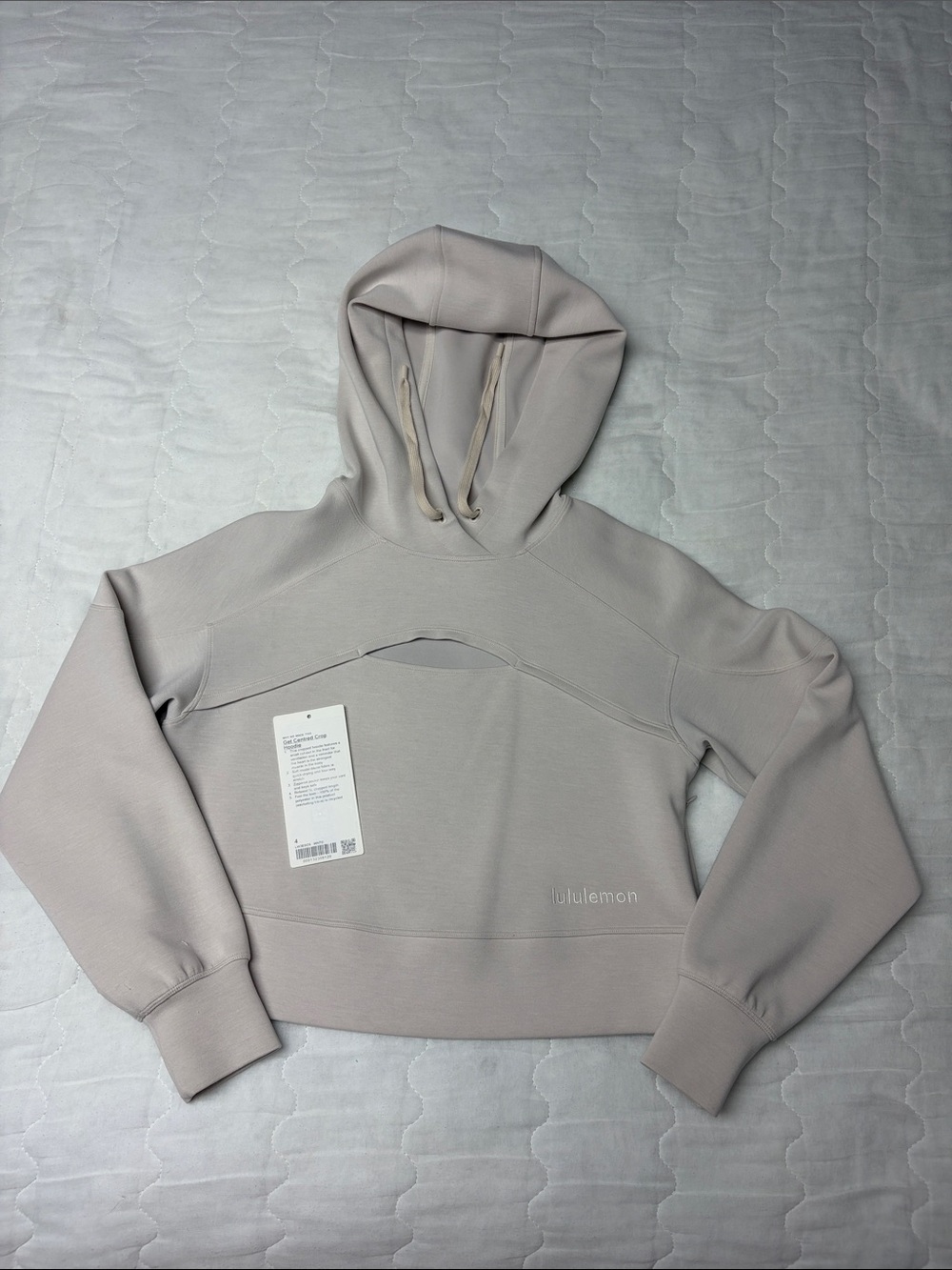 Lululemon Get Centred Crop Hoodie